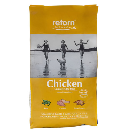 Pienso natural Retorn Pollo para perros