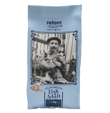 Retorn cat adult pescado (fish) para gatos en saco de 2Kg