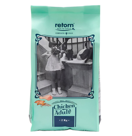 Retorn cat adult pollo (chicken) para gatos