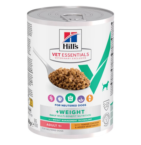 Hill's vet essentials weight for neutered perros adultos pollo (lata)