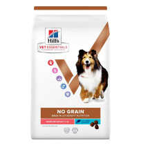 Hill's vet essentials no grain perros adultos razas medianas atún y patata