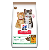 Hill's science plan feline kitten no grain pollo