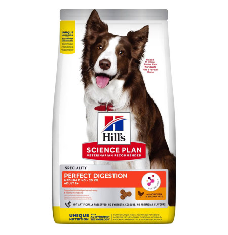 Hill's science plan canine adult perfect digestion medium