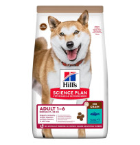 Hill's science plan canine adult medium no grain atún