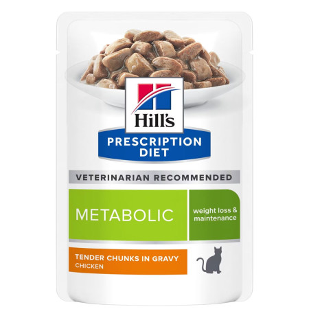 Hill's prescription diet feline metabolic (sobre)