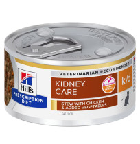 Hill's prescription diet feline k/d pollo y verduras (lata)