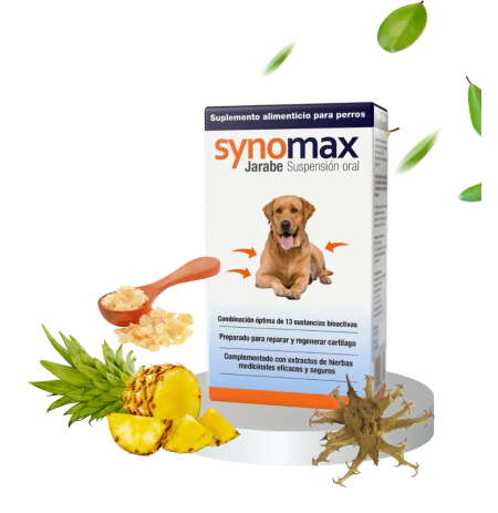 Synomax jarabe condroprotector articulaciones para perros