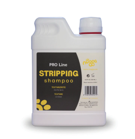 Nogga Stripping Shampoo Texturizador pelo duro para perros en formato de 500ml