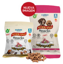 Serrano Cordero snack para perros en formato de 85g de Mediterranean Natural