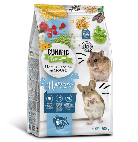 Nuevo diseño de Cunipic Hámster Mini & Ratón 600g