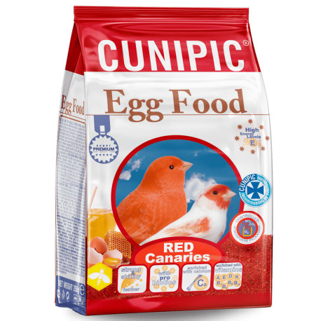 Pasta de Cría Roja Egg Food para Granívoros 250g