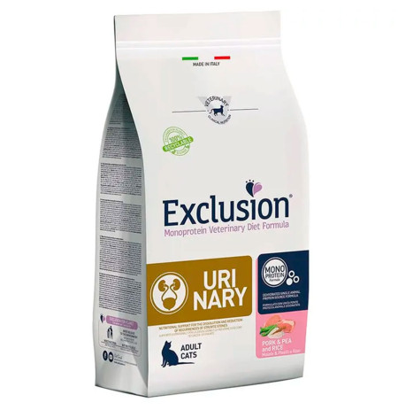 Exclusion cat urinary pork&pea and rice para gatos