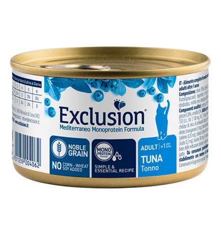Exclusion cat lata adult tuna para gatos