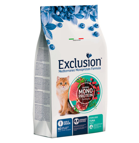 Exclusion cat sterilized tuna para gatos