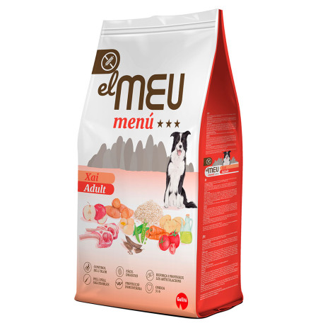 El meu menú cordero para perros