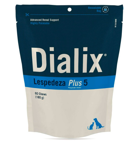 Vetnova Dialix Lespedeza Plus 5 Función Renal en perros y gatos