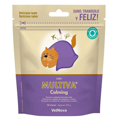 Vetnova multiva calming cat para calma y relajación de gatos