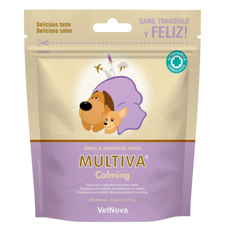 Vetnova multiva calming small & miniture dogs para perros