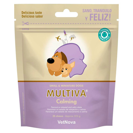 Vetnova multiva calming small & miniture dogs para perros