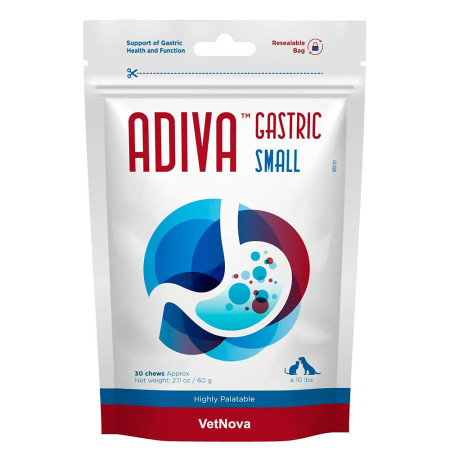 Vetnova adiva gastric small (regulador tracto digestivo) para perros y gatos