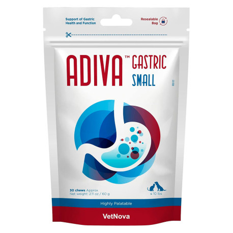 Vetnova adiva gastric small (regulador tracto digestivo) para perros y gatos