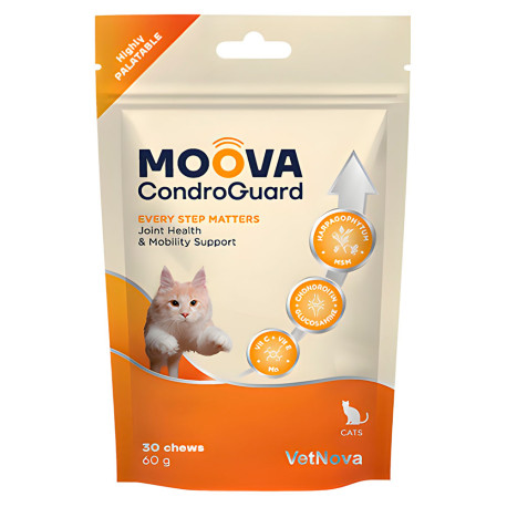 Vetnova Moova Condroguard Cats (chews) condroprotector para gatos