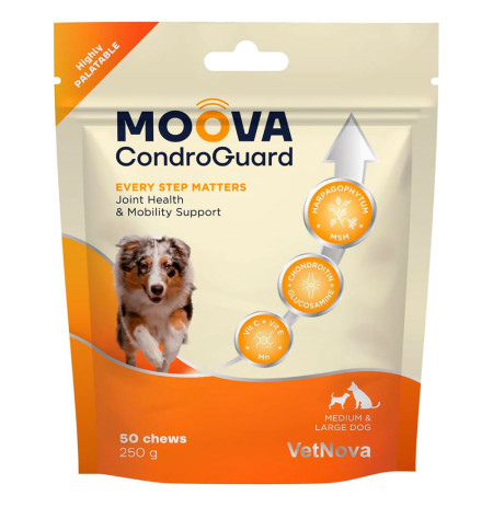 Vetnova Moova Condroguard (chews) medium & large para perros