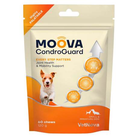 Vetnova Moova Condroguard Small & Miniature (chews) para perros