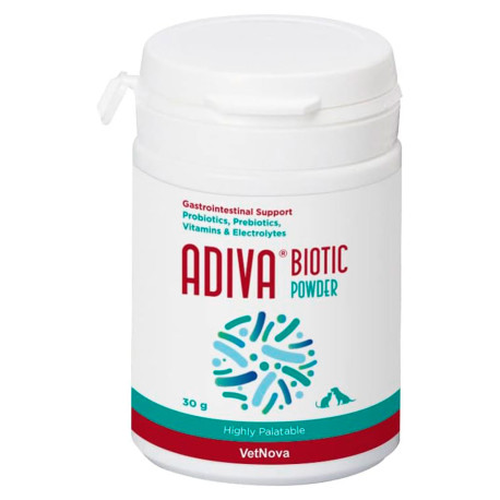 Vetnova adiva biotic powder probióticos para perros y gatos