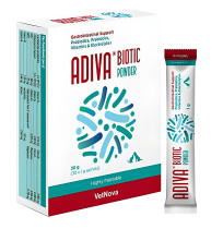 Vetnova Adiva Biotic Powder Prebióticos y Probióticos (sobres) para perros y gatos