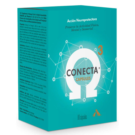 Vetnova Conecta Capsules soporte sistema nervioso para perros y gatos