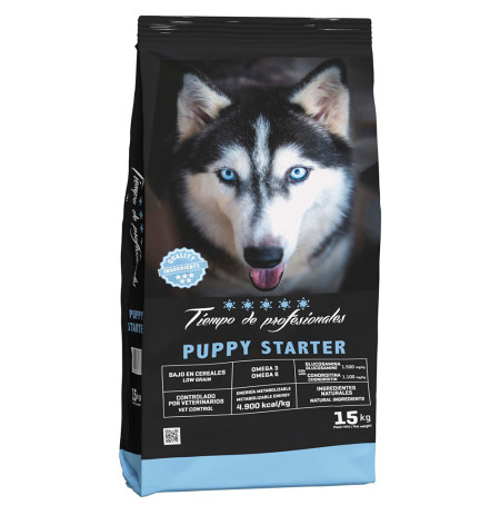 Tiempo de profesionales puppy starter low grain para perros nuevo diseño