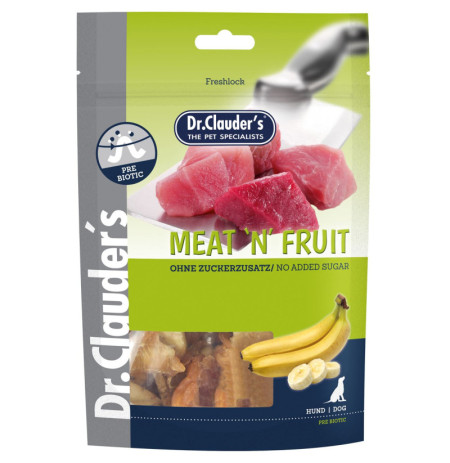 Dr. Clauder Banana y Pollo snack funcional meat & fruit snack para perros
