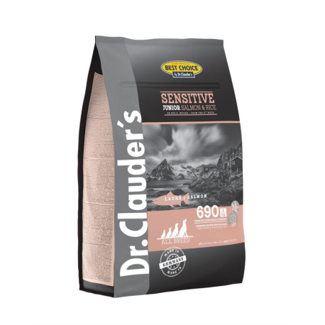 Dr. Clauder Best Choice Sensitive Junior salmón y arroz para cachorros