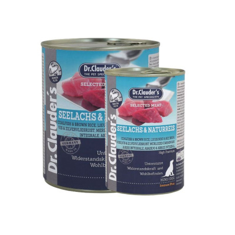 Dr. Clauder Lata Abadejo y arroz integral (Immune Plus) para perros