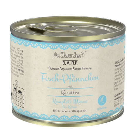 Dr. Clauder Lata Cat B.A.R.F. Pescado para gatos