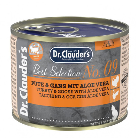 Dr. Clauder Lata Cat Pavo y Ganso con aloe vera para gatos