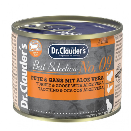 Dr. Clauder Lata Cat Pavo y Ganso con aloe vera para gatos