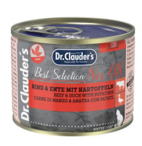 Dr. Clauder Lata Cat Ternera y pato con patata para gatos