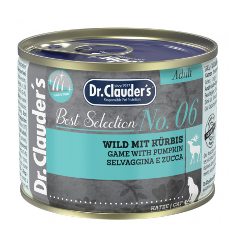 Dr. Clauder Lata Cat Venado con calabaza para gatos