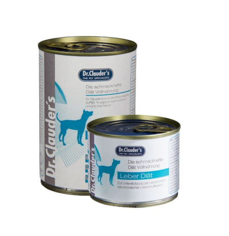 Dr. Clauder Lata Dieta Hepática para hígado (LPD) de perros