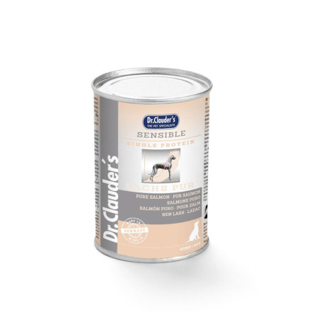 Dr. Clauder Lata Sensitive Puro Salmón para perros