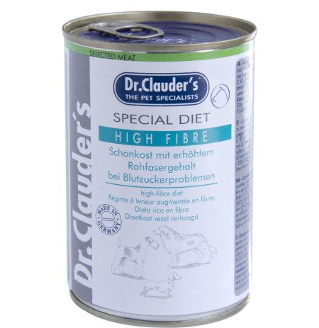 Dr. Clauder Lata Special Diet Light Alta Fibra y Proteína para perros