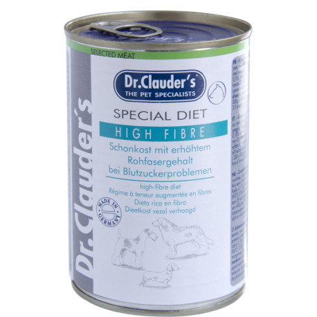 Dr. Clauder Lata Special Diet Light Alta Fibra y Proteína para perros