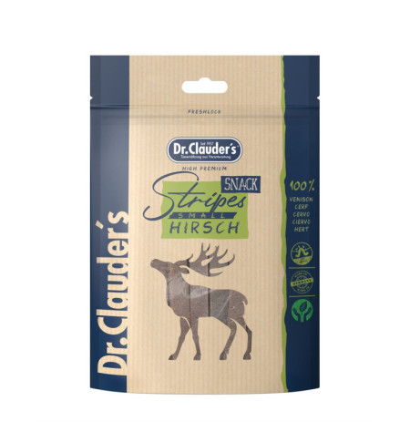 Dr. Clauder Mini Tiras de venado snack funcional para perros