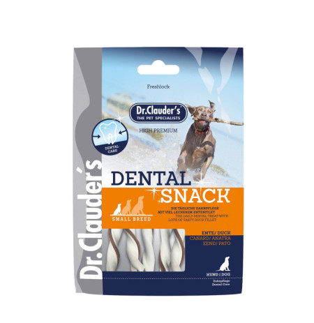 Dr. Clauder Snack funcional Dental Pato para perros mini