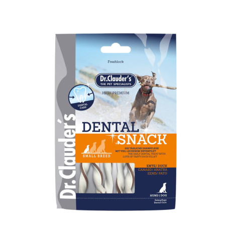 Dr. Clauder Snack funcional Dental Pato para perros mini