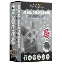 Arena aglomerante carbón activo tiempo profesionales