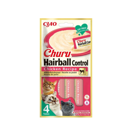 Churu Hairball puré de Atún para gatos