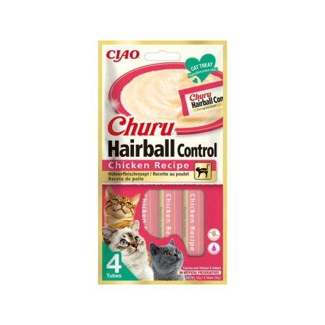 Churu Hairball puré de Atún para gatos